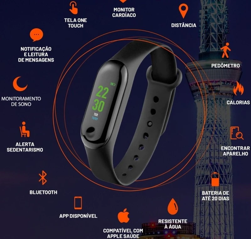 Smartband Atrio Tóquio