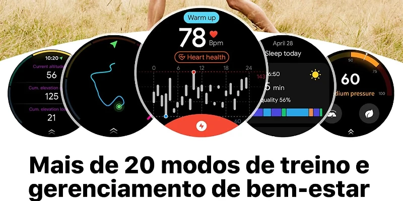 TicWatch Pro 3 Ultra GPS: 20 modos de treino