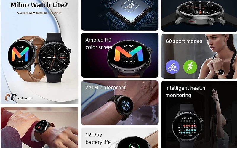 Mibro Watch Lite 2: Recursos e funções