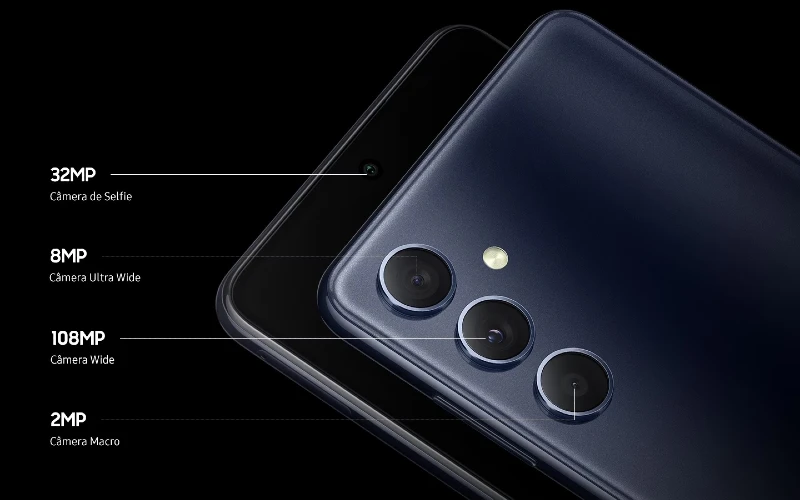 Samsung Galaxy M54 5G: Câmeras