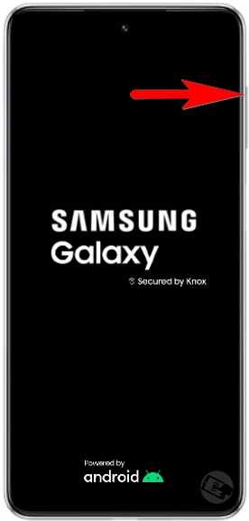 Galaxy M54 5G: Logomarca Samsung