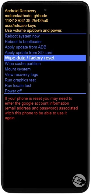 Como formatar o Motorola Moto G23 pelos botões? (Hard reset)