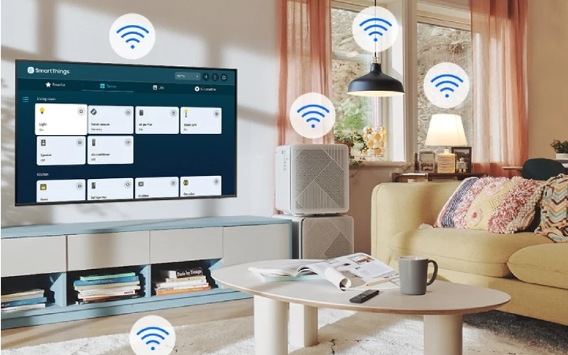 Samsung Neo QLED 4K 2023: SmartThings casa conectada.