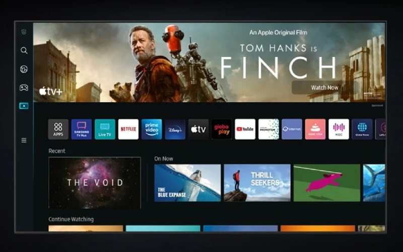 Samsung Neo QLED 4K 2023: Smart Hub Tizen.