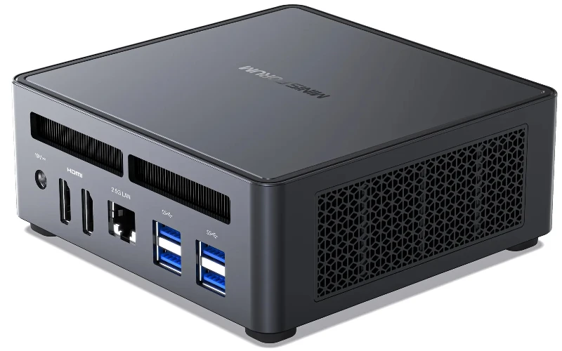 Minisforum UM790 Pro: parte traseira