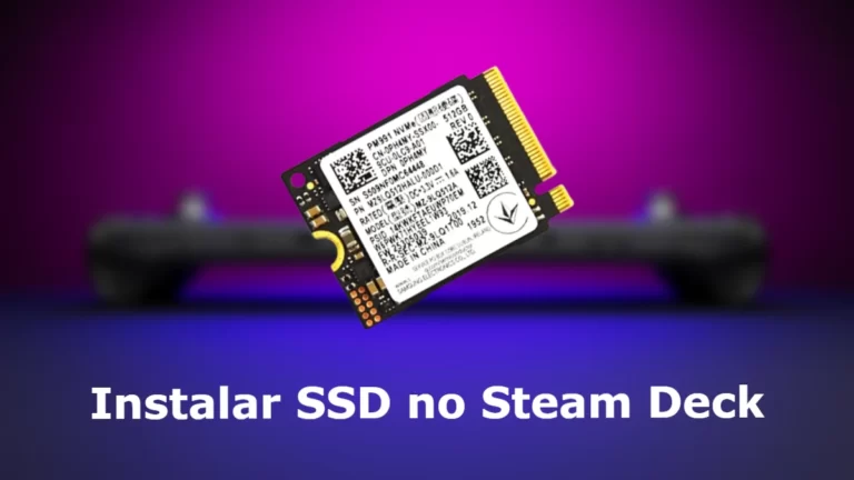 Como instalar um SSD no Steam Deck?