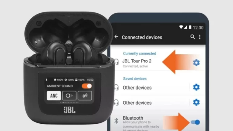 Como emparelhar o JBL Tour Pro 2?