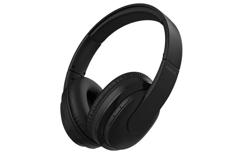 Fone de ouvido Nokia WHP-101 na cor preta.
