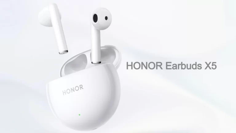 Honor lança Earbuds X5: 27 horas de músicas e conexão multiponto