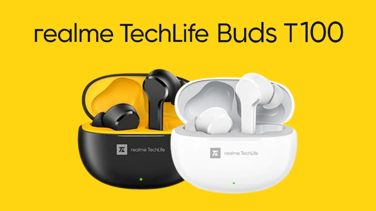 TechLife Buds T100: Os novos fones de ouvido da Realme