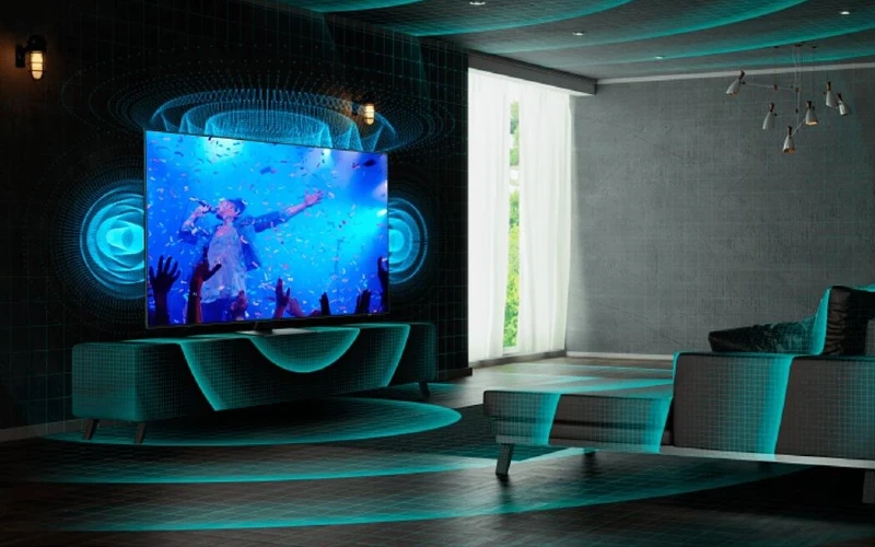 Samsung Neo QLED 4K 2023: experiência de áudio 3D envolvente.