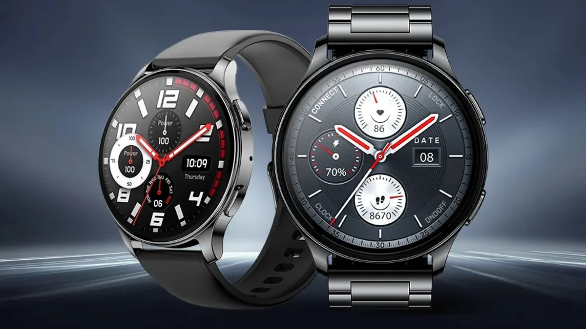 Amazfit Pop 3R com SpO2 e tela AMOLED de 2,5 polegadas curvada