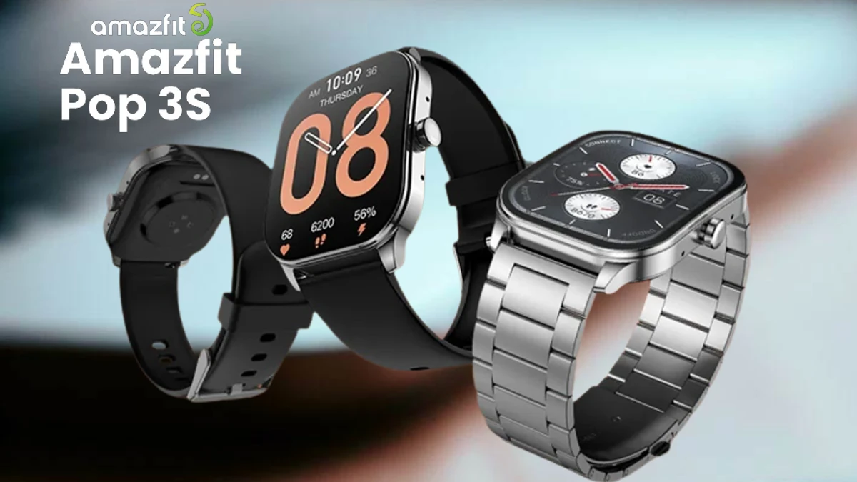 Amazfit Pop 3S é anunciado com tela AMOLED de 1,96 e recursos aprimorados