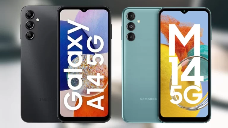Samsung Galaxy A14 5G vs Samsung Galaxy M14 5G: Qual celular é ideal para você?