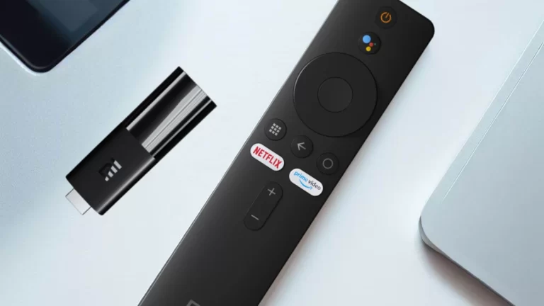 Mi TV Stick: reprodutor de mídia portátil com Android TV e som Surround Dolby