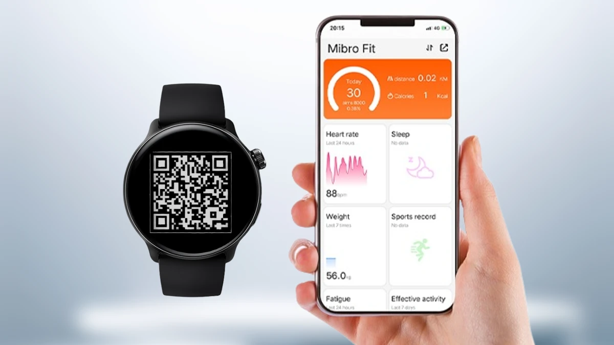 Como emparelhar Mibro Watch Lite 2