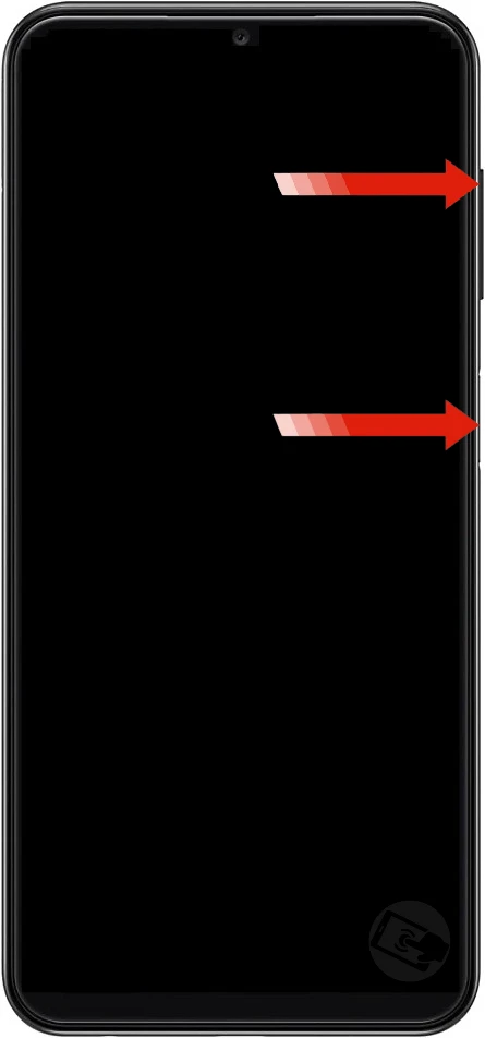 Formatando o Samsung Galaxy A13 pelos botões.