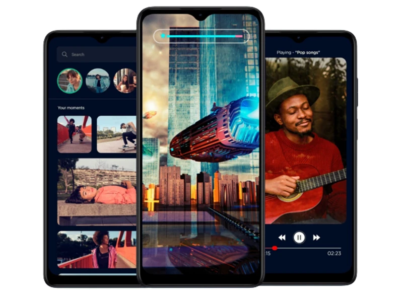 Telas do Motorola Moto E22 32 GB.