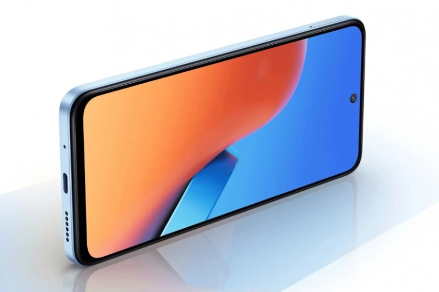 Redmi 12 com tela LCD de 6,79 polegadas.