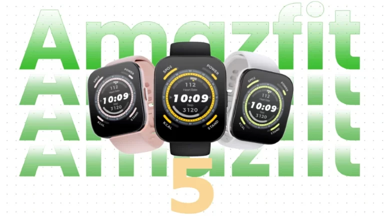 Amazfit Bip 5 é lançado com SpO2, Alexa e mais de 124 modos esportivos