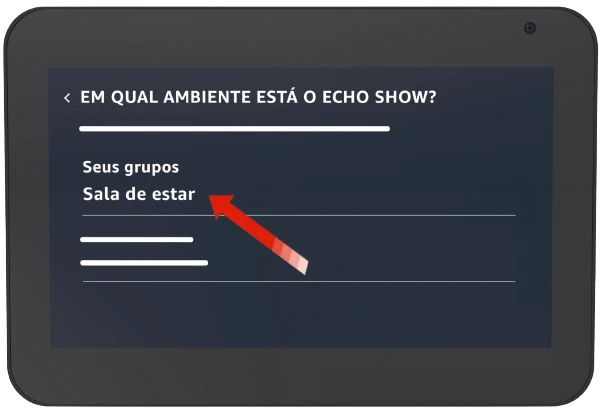 Configurando o Echo Show 5 (3ª geração).