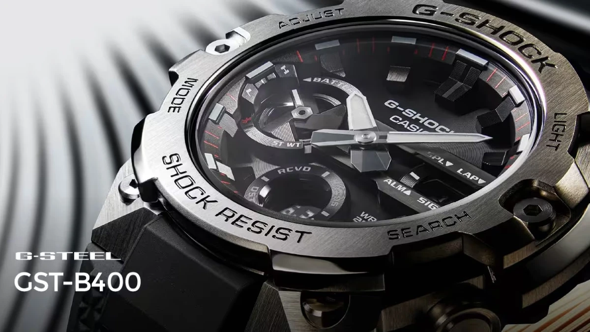 G-Shock GST-B400: estilo, resistência e conectividade em um único relógio