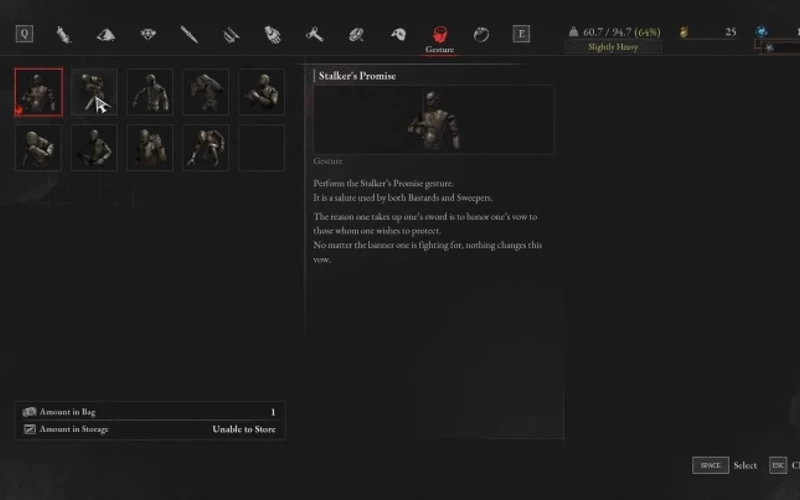 Como desbloquear os 17 gestos em Lies of P?