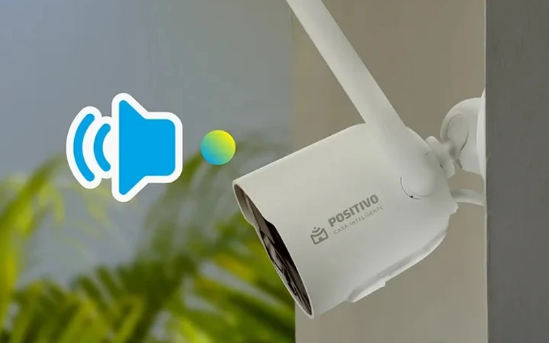 Comunicação bidirecional e sirene integrada