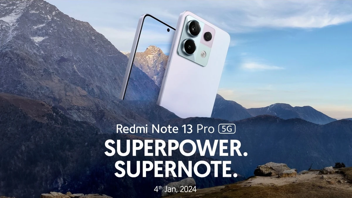Xiaomi confirma lançamento do Redmi Note 13 Pro 5G