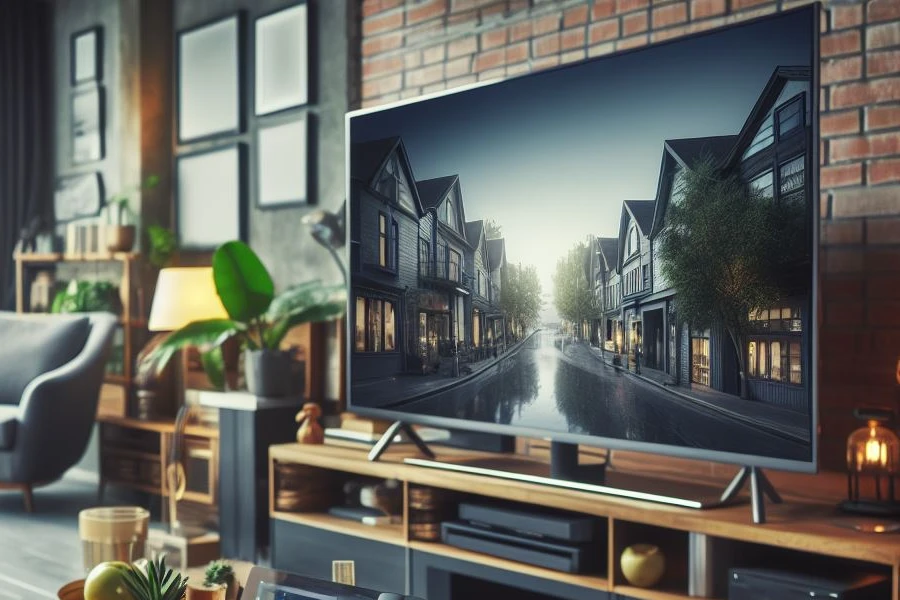 Quais são as tecnologias concorrentes do RGB OLED?