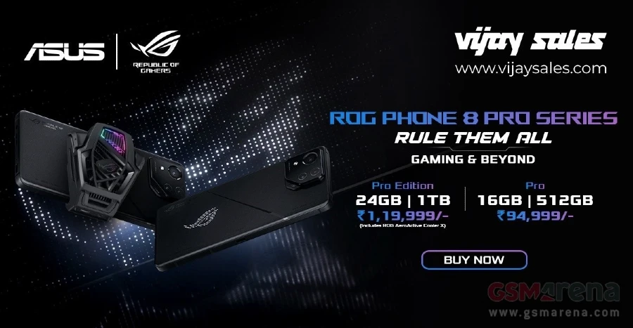 Preços do Asus ROG Phone 8 Pro na Índia