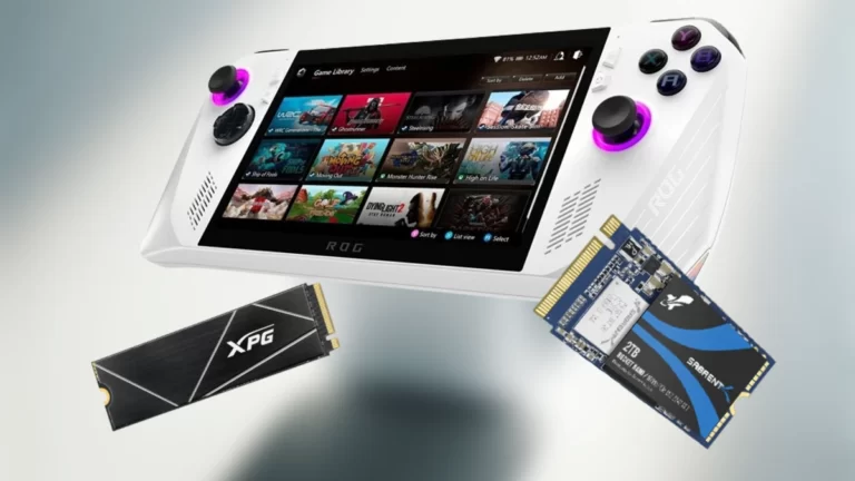 Como atualizar o SSD do ROG Ally?