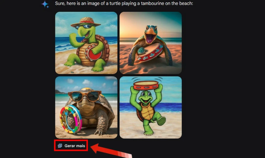 Gerando imagens adicionais