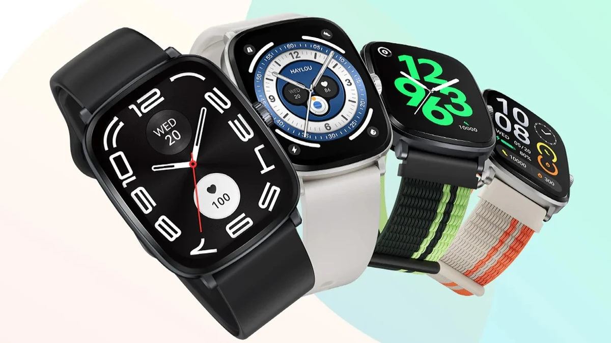 Novo Haylou RS5 chega com tela AMOLED de 2.01" e bateria de 20 dias