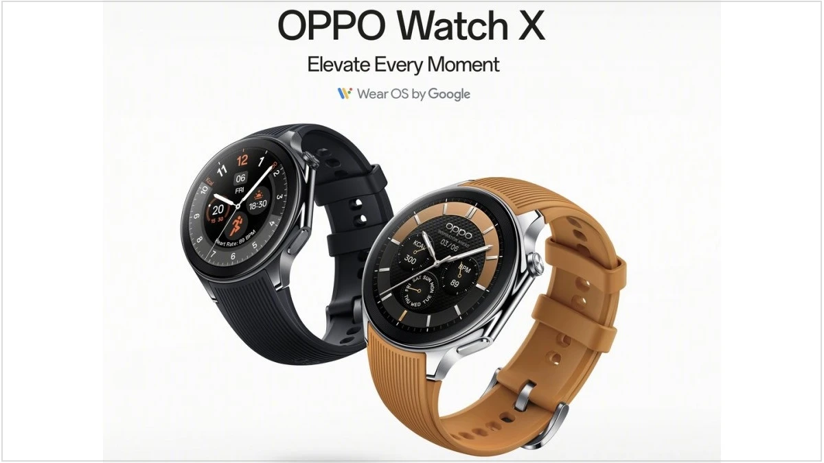 Oppo Watch X: smartwatch com Wear OS e design elegante é lançado na Malásia
