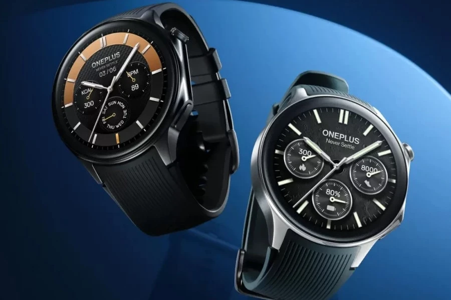 Oppo Watch X está disponível em duas opções: Platinum Black (preto platinado) e Mars Brown (marrom marciano).