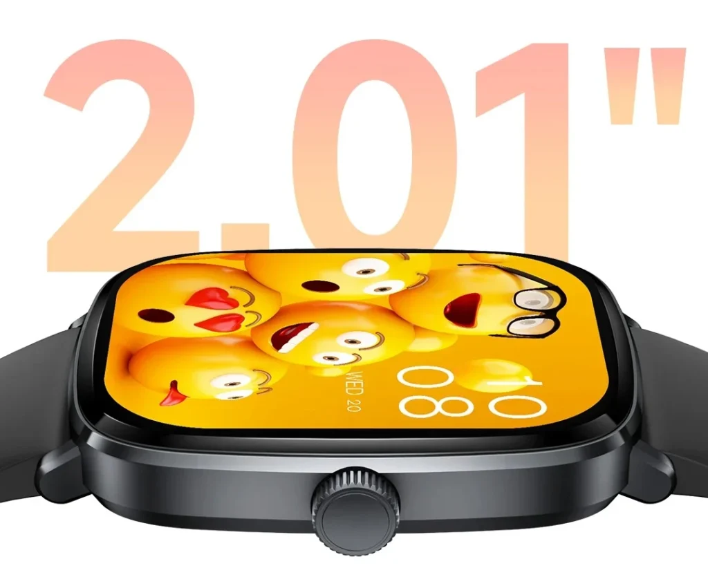 Haylou RS5 com tela AMOLED curva de 2,01 polegadas