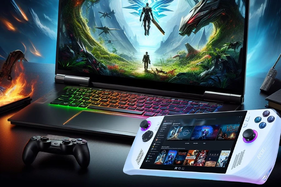 Quais as vantagens e desvantagens de usar o ASUS ROG Ally como dispositivo de streaming?