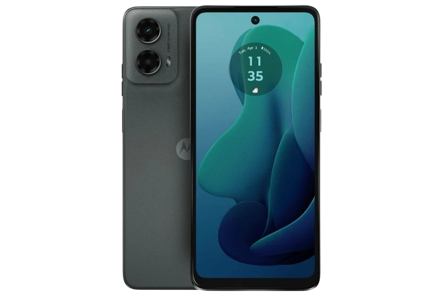 Tela e Design do Motorola Moto G Power 5G (2024).