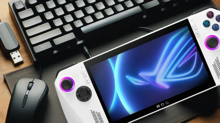 Como conectar teclado e mouse no ROG Ally?