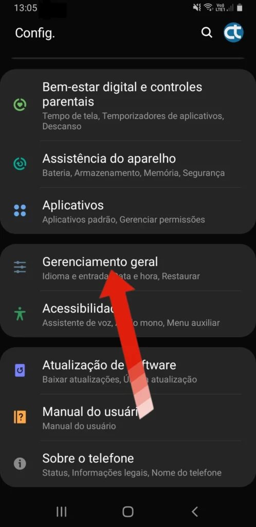 Como desativar a mensagem “Adaptador USB desconectado” no celular Samsung?