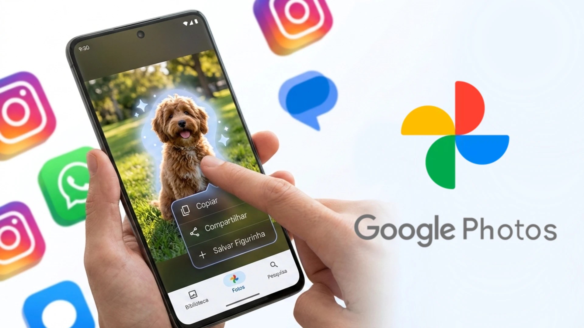 Novo recurso do Google Fotos transforma suas fotos em stickers no Android: saiba como criar suas figurinhas!