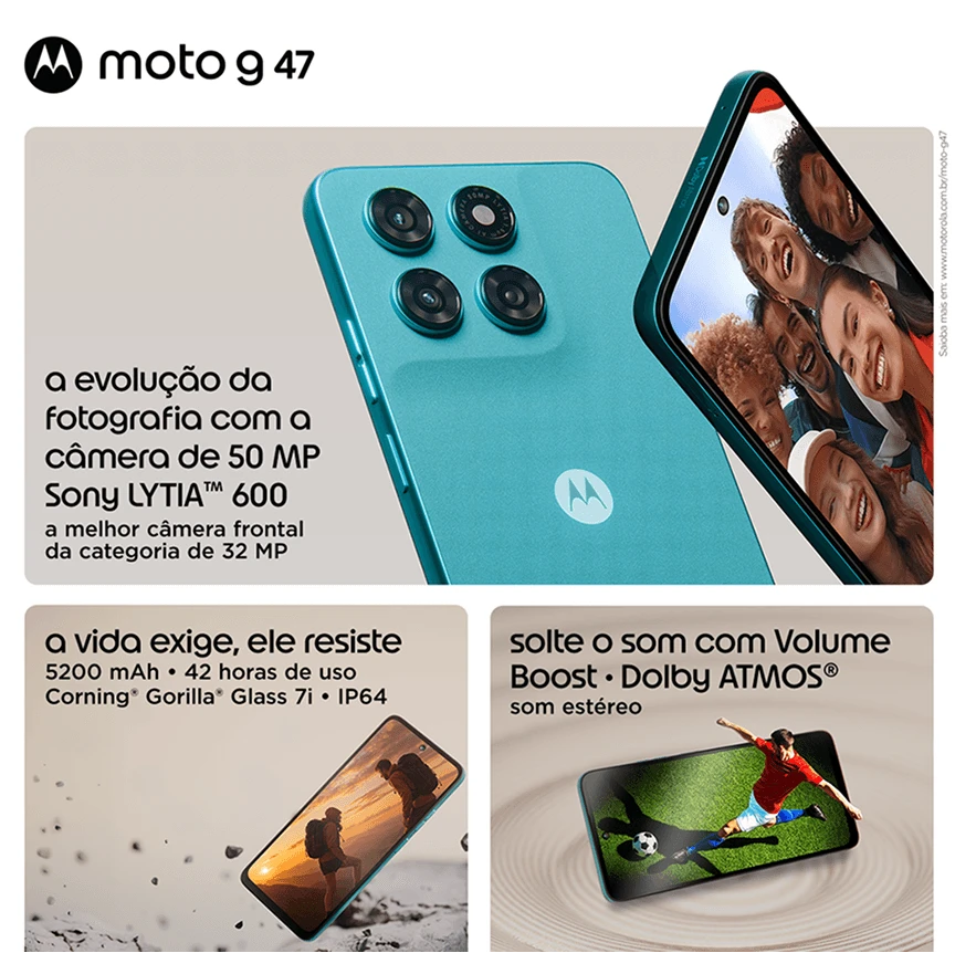 Especificações do Motorola Moto G47